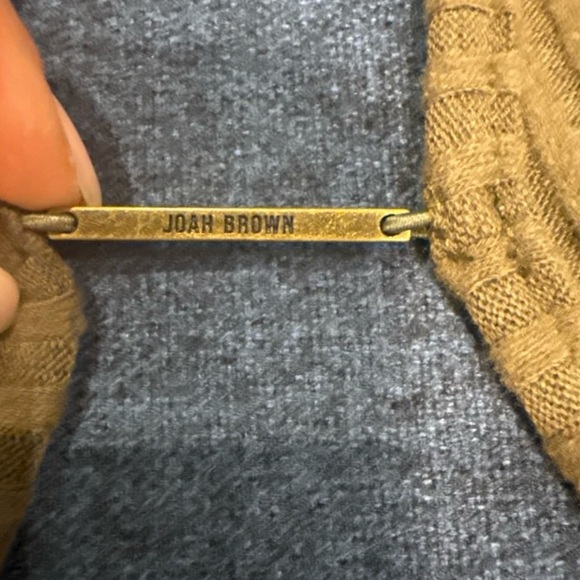 Joah Brown Khaki Ribbed Halter Top - Picture 10 of 12